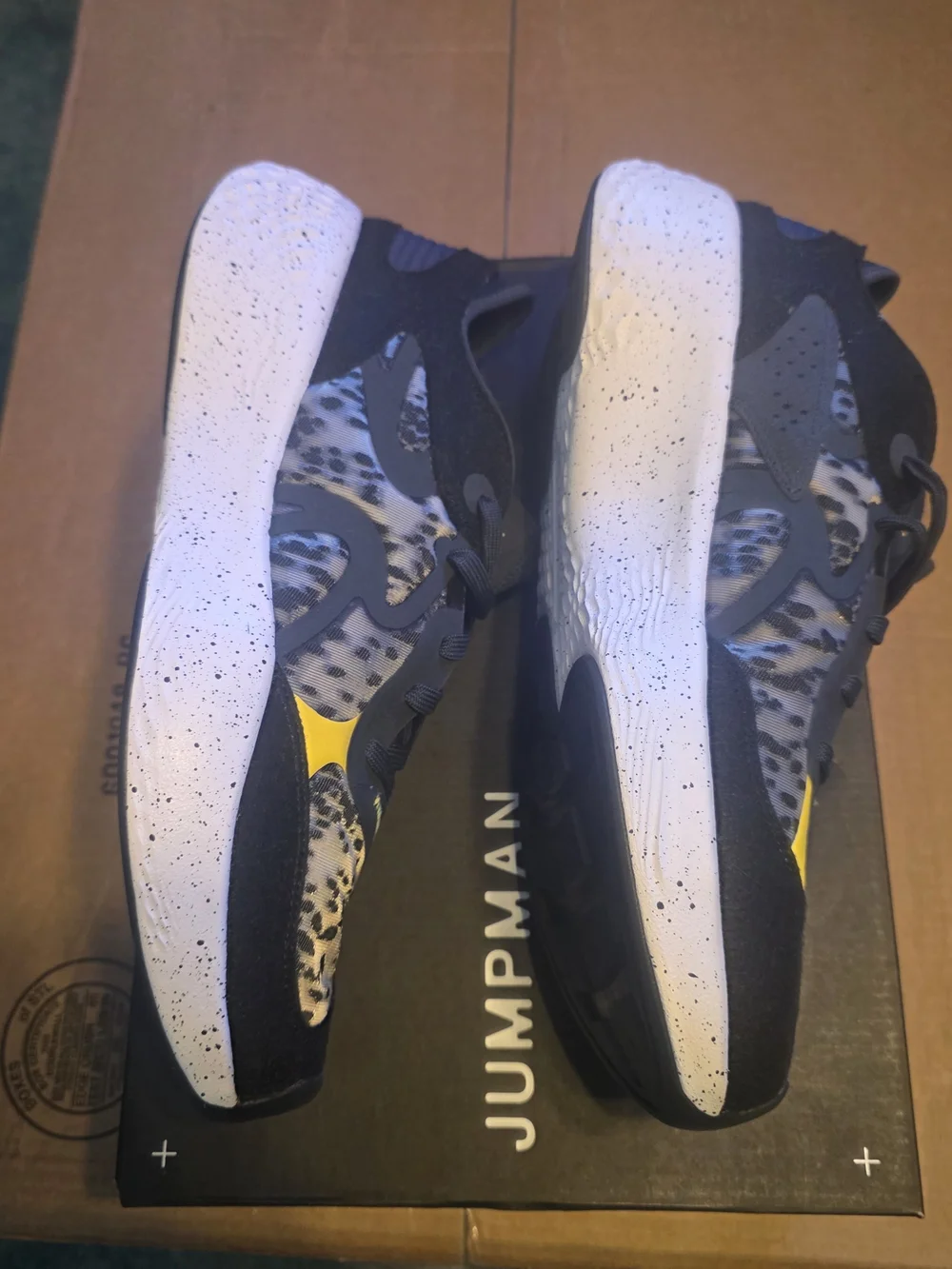 Air Jordan Delta 3 Low Men’s Grey Black & Yellow Sneakers
